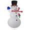 6ft. White Iridescent LED Twinkling Snowman Outdoor Christmas Décor